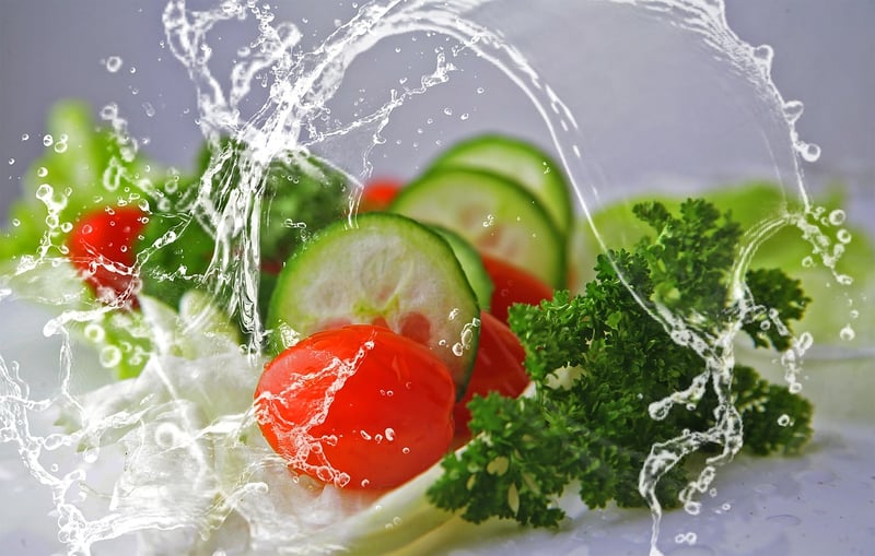 Creative Salad Presentation